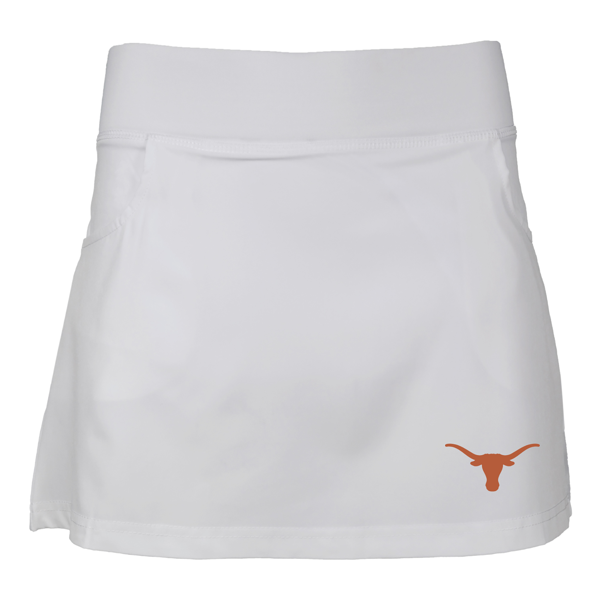 Girls Toddler Garb White Texas Longhorns Sara Skort