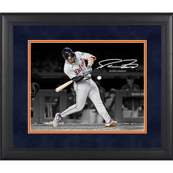 Spencer Torkelson Detroit Tigers Facsimile Signature Framed 11" x 14" Spotlight Photograph