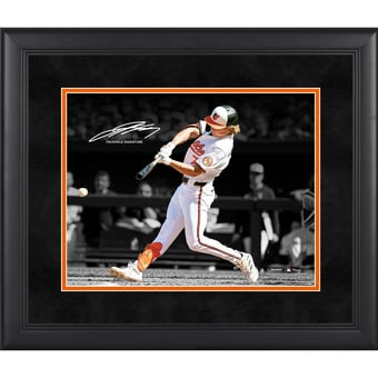 Jackson Holliday Baltimore Orioles Facsimile Signature Framed 11" x 14" Spotlight Photograph