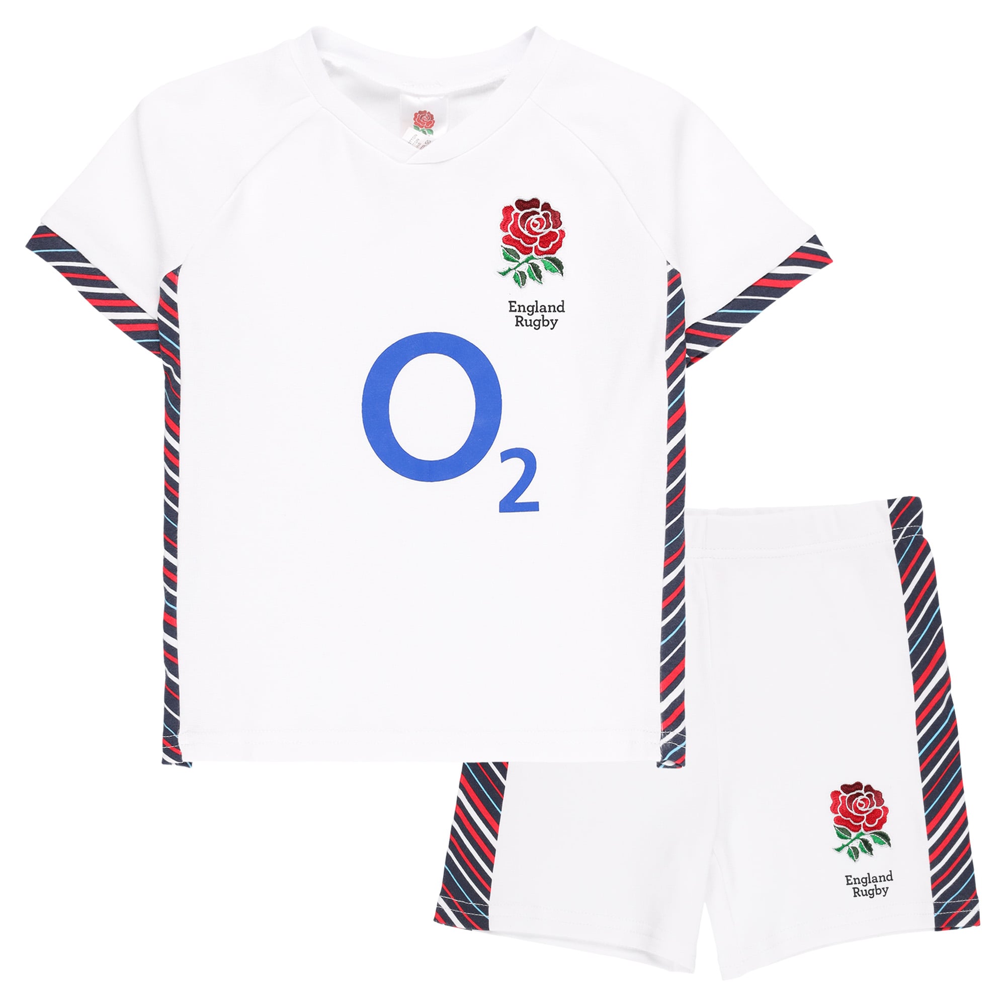 Divisa Replica Home Inghilterra Rugby 2024/25 - Neonato