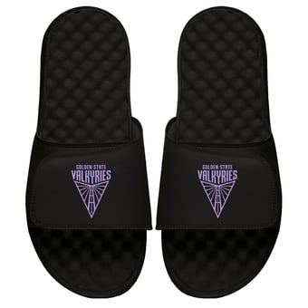 Unisex ISlide Eclipse Black Golden State Valkyries Global Logo Slide Sandals