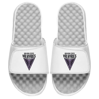 Unisex ISlide Celestial White Golden State Valkyries Global Logo Slide Sandals
