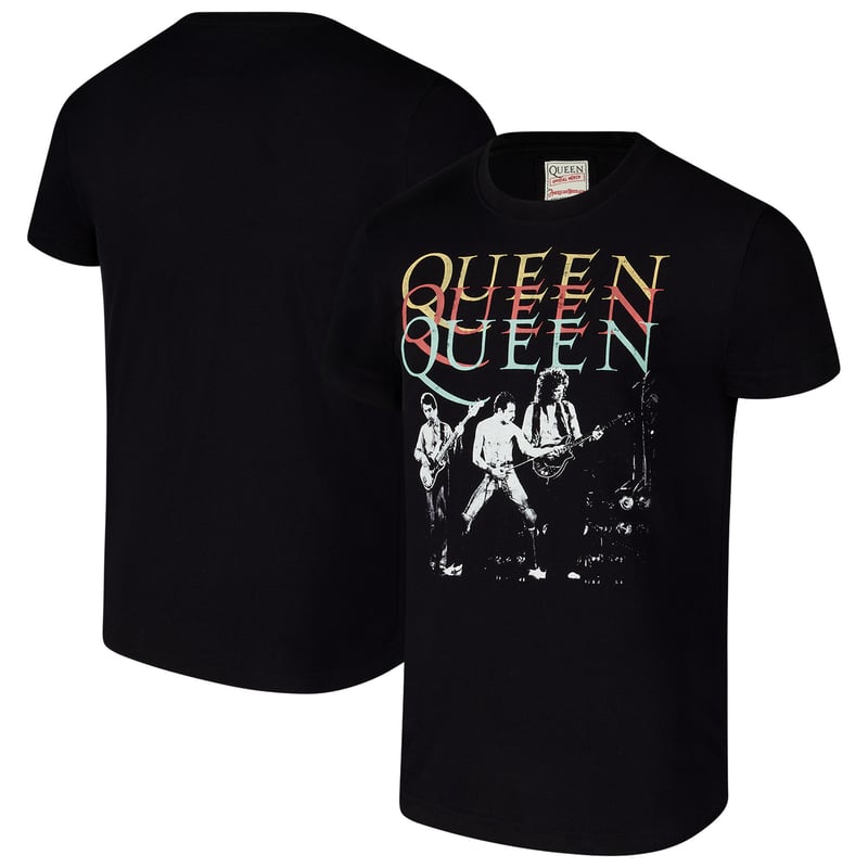 Men's American Needle Black Queen Brass Tacks T-Shirt