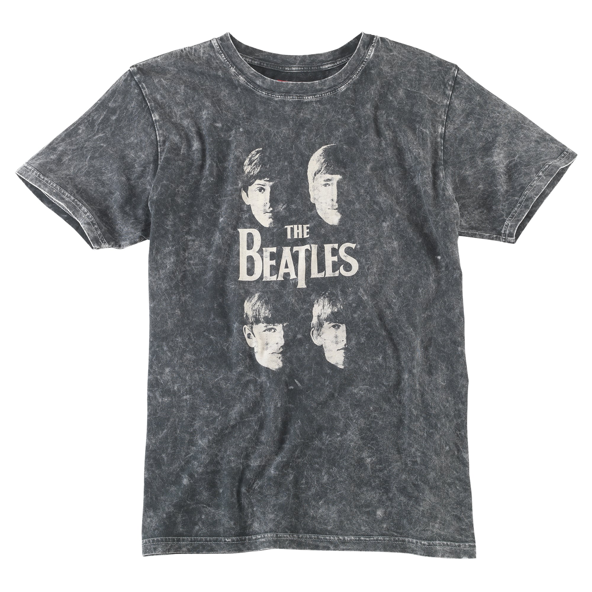 Men's American Needle Black The Beatles Mineral T-Shirt