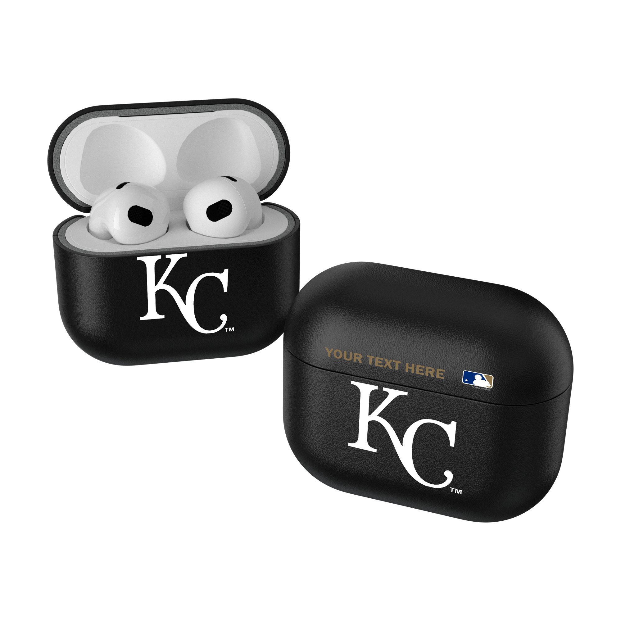 Keyscaper Kansas City Royals Personalized Insignia 3rd Generation AirPods Case Cover