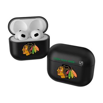 Keyscaper Chicago Blackhawks Personalized Insignia 2nd Gen AirPods Pro Case Cover