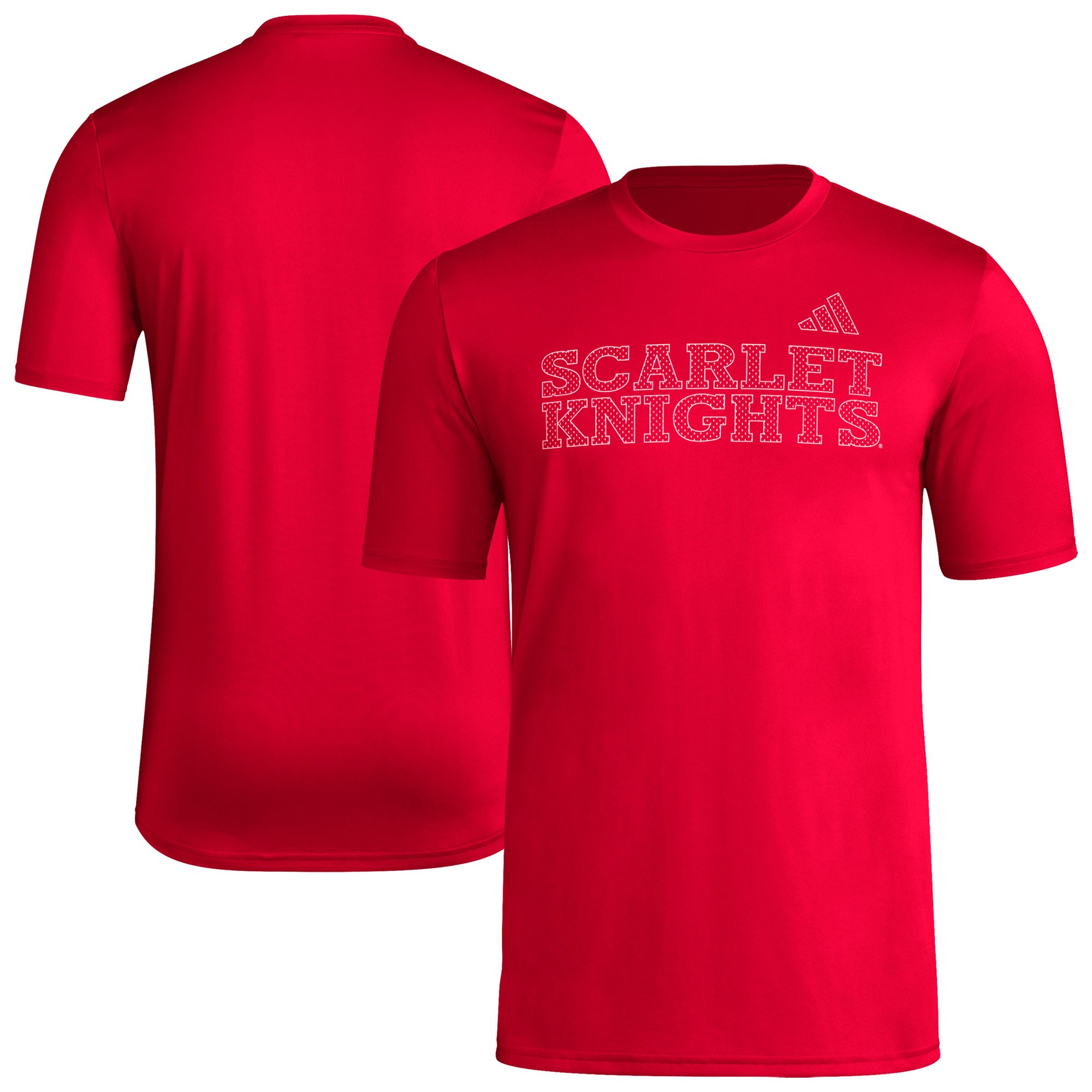 Men's adidas Scarlet Rutgers Scarlet Knights Locker Local Impression AEROREADY T-Shirt