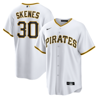 Men's Nike Paul Skenes White Pittsburgh Pirates Home Replica Player Jersey