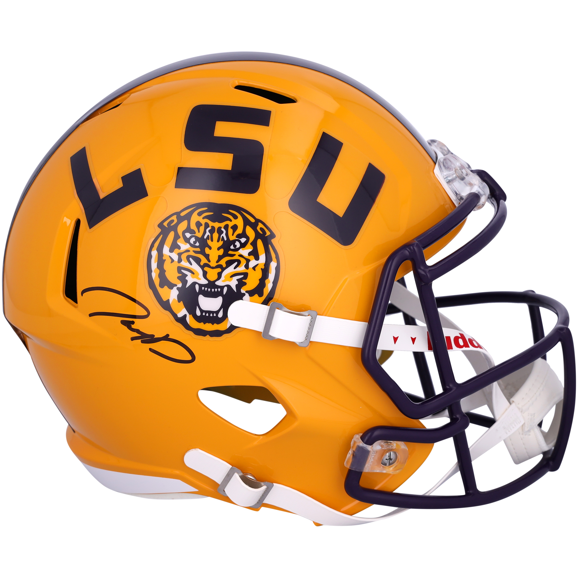 Jayden Daniels LSU Tigers Autographed Riddell Speed Replica Helmet