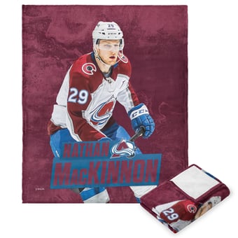 "The Northwest Group Nathan MacKinnon Colorado Avalanche 50"" x 60"" Player Silk Touch Throw Blanket"