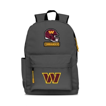 Commanders MOJO Gray Two Logo Campus Backpack