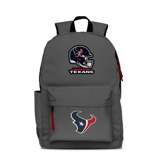 MOJO Gray Houston Texans Two Logo Campus Backpack