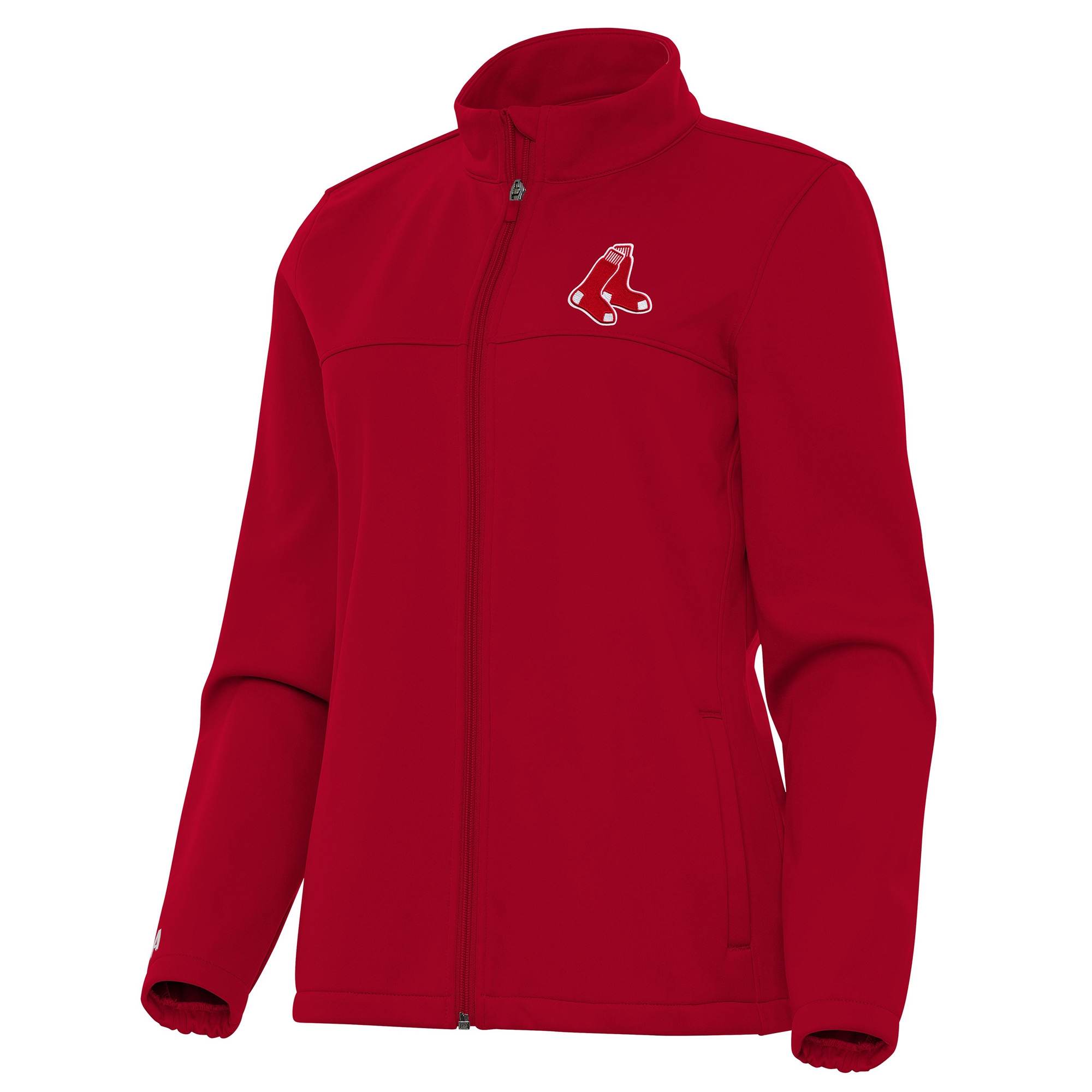 Women’s Antigua Red Boston Red Sox Links 2 Golf Full-Zip Jacket Women’s Antigua Red Boston Red Sox Links 2 Golf Full-Zip Jacket