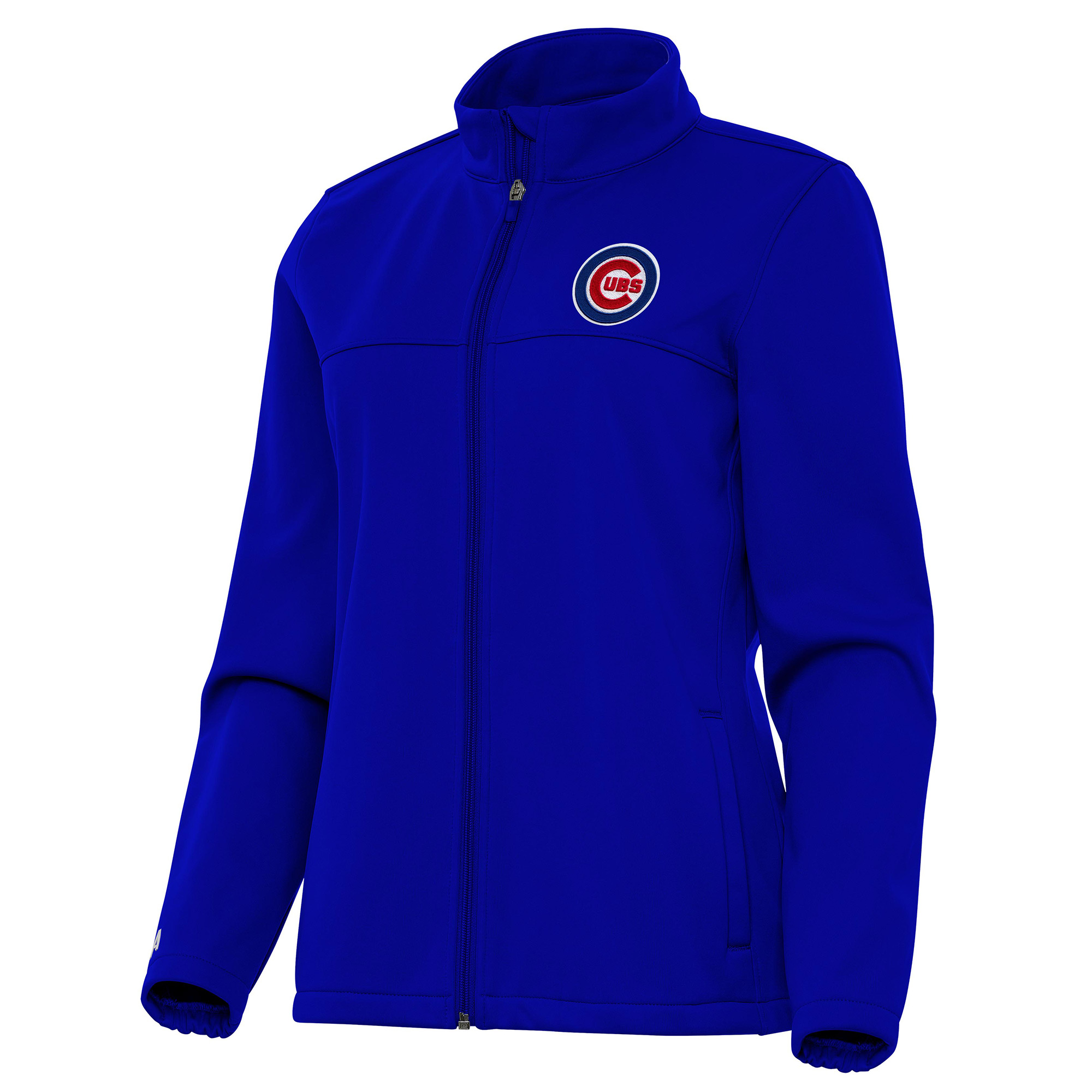 Women’s Antigua Royal Chicago Cubs Links 2 Golf Full-Zip Jacket Women’s Antigua Royal Chicago Cubs Links 2 Golf Full-Zip Jacket