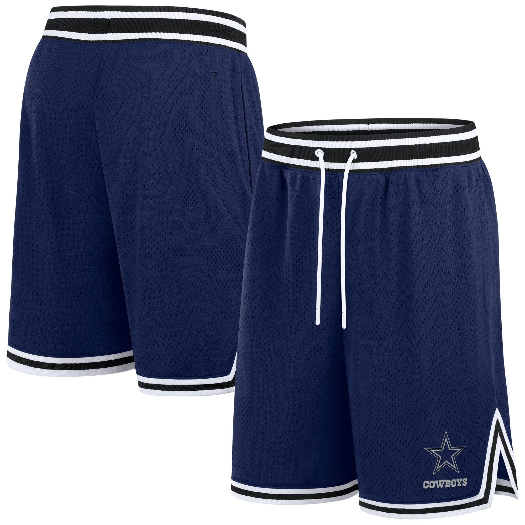 Men's Fanatics Navy Dallas Cowboys Elements Future Ground Mesh Shorts