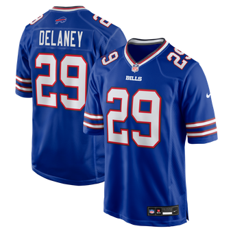 Men's Nike Dee Delaney Royal Buffalo Bills Game Jersey