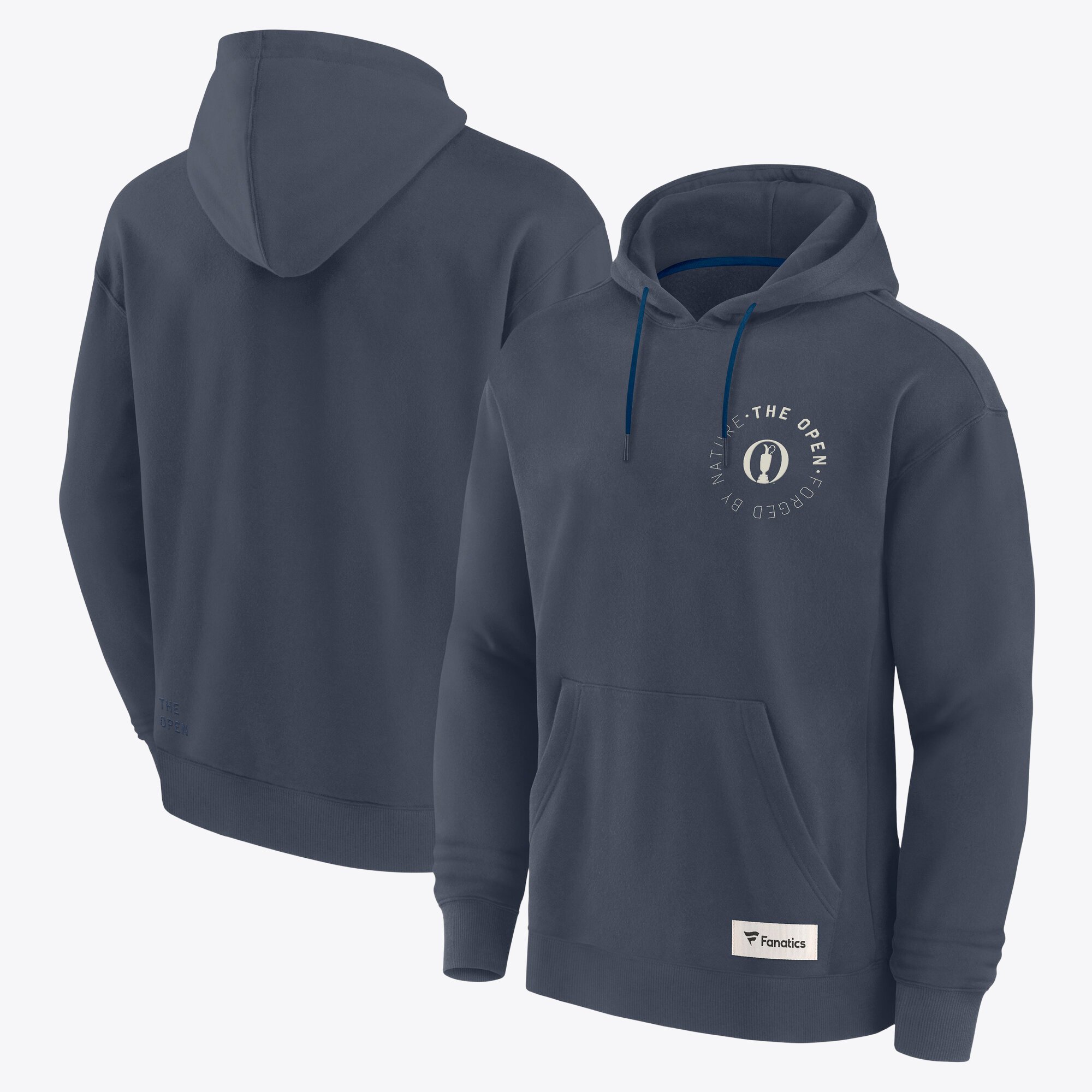 Felpa con cappuccio The Open Elevated Supersoft Fleece - Ombre Blu