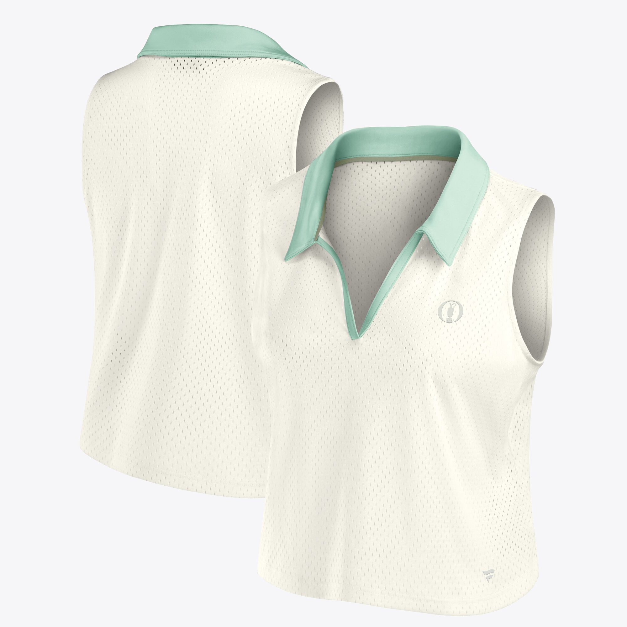 Polo Senza maniche The Open Limited Clubhouse - Marshmallow - Donna