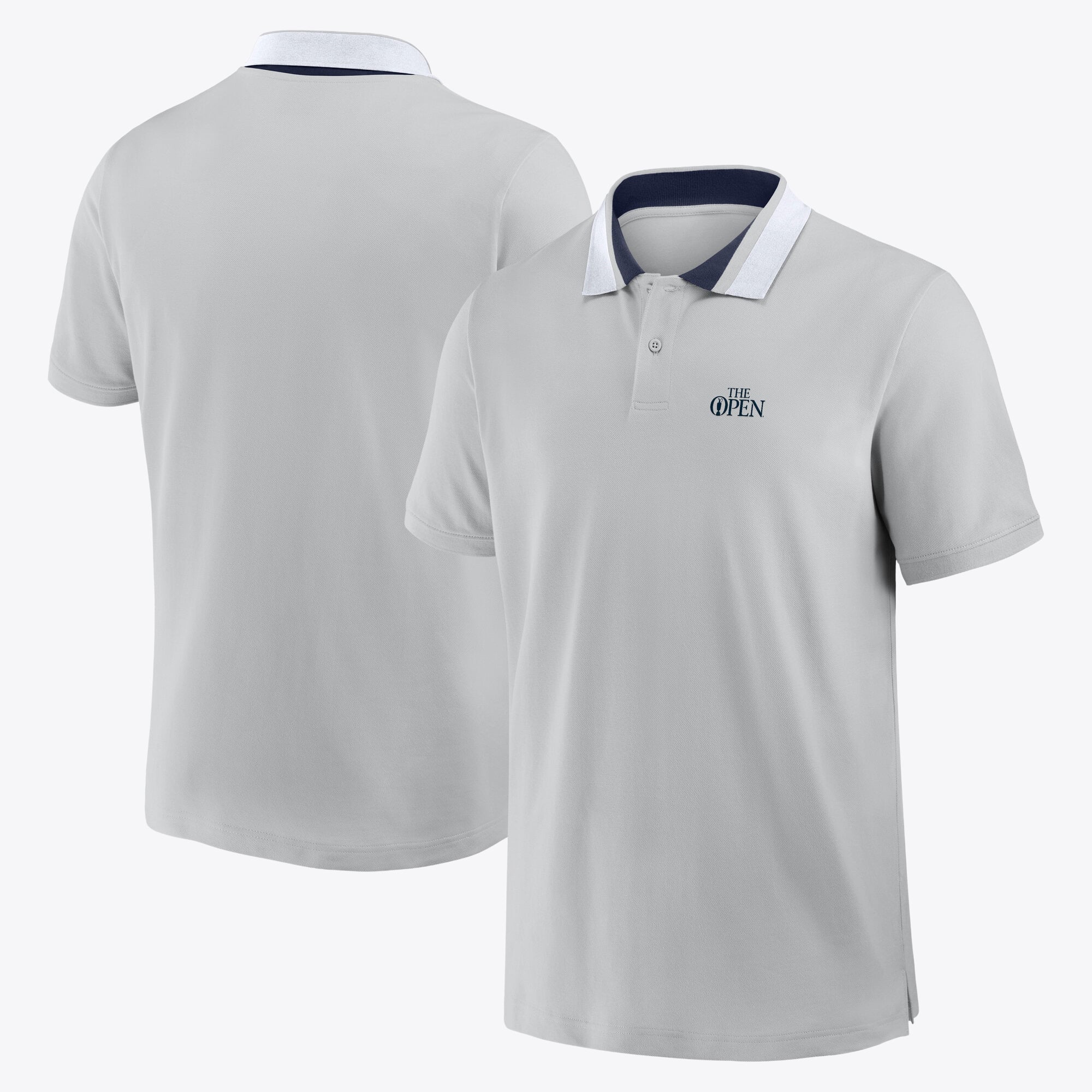 Polo The Open Tipped Pique - Grigio Sport