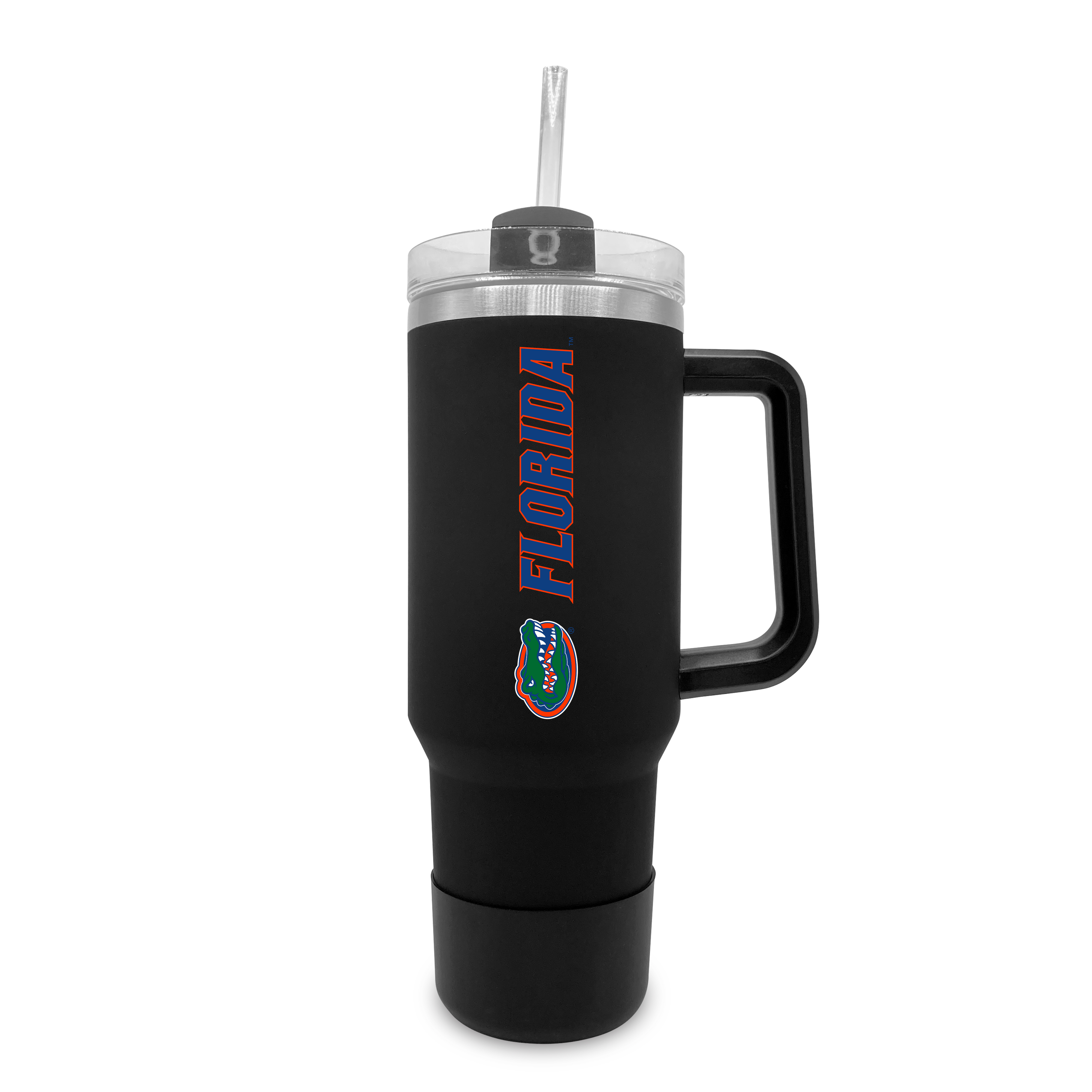 Florida Gators 40oz. Stainless Tumbler with Handle & Removable Straw