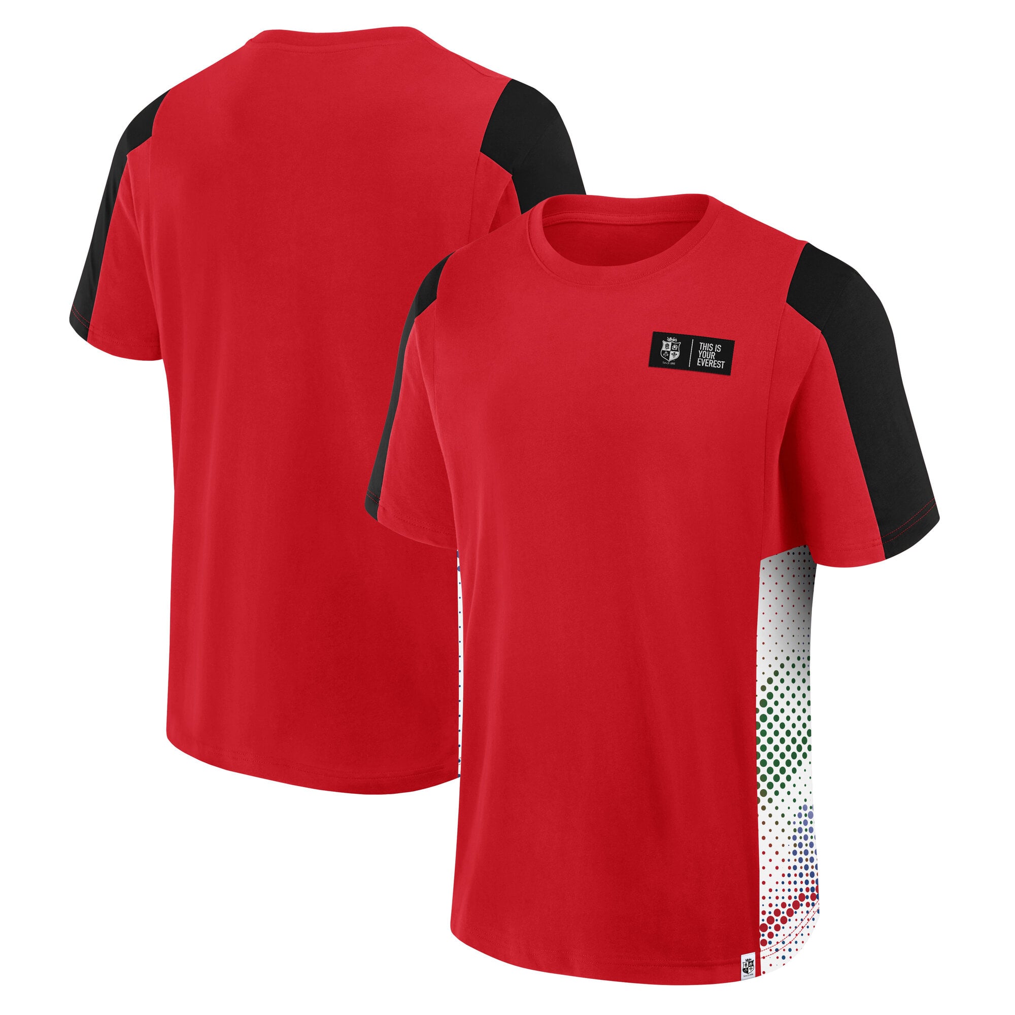 T-shirt con pannello British & Irish Lions - Rosso