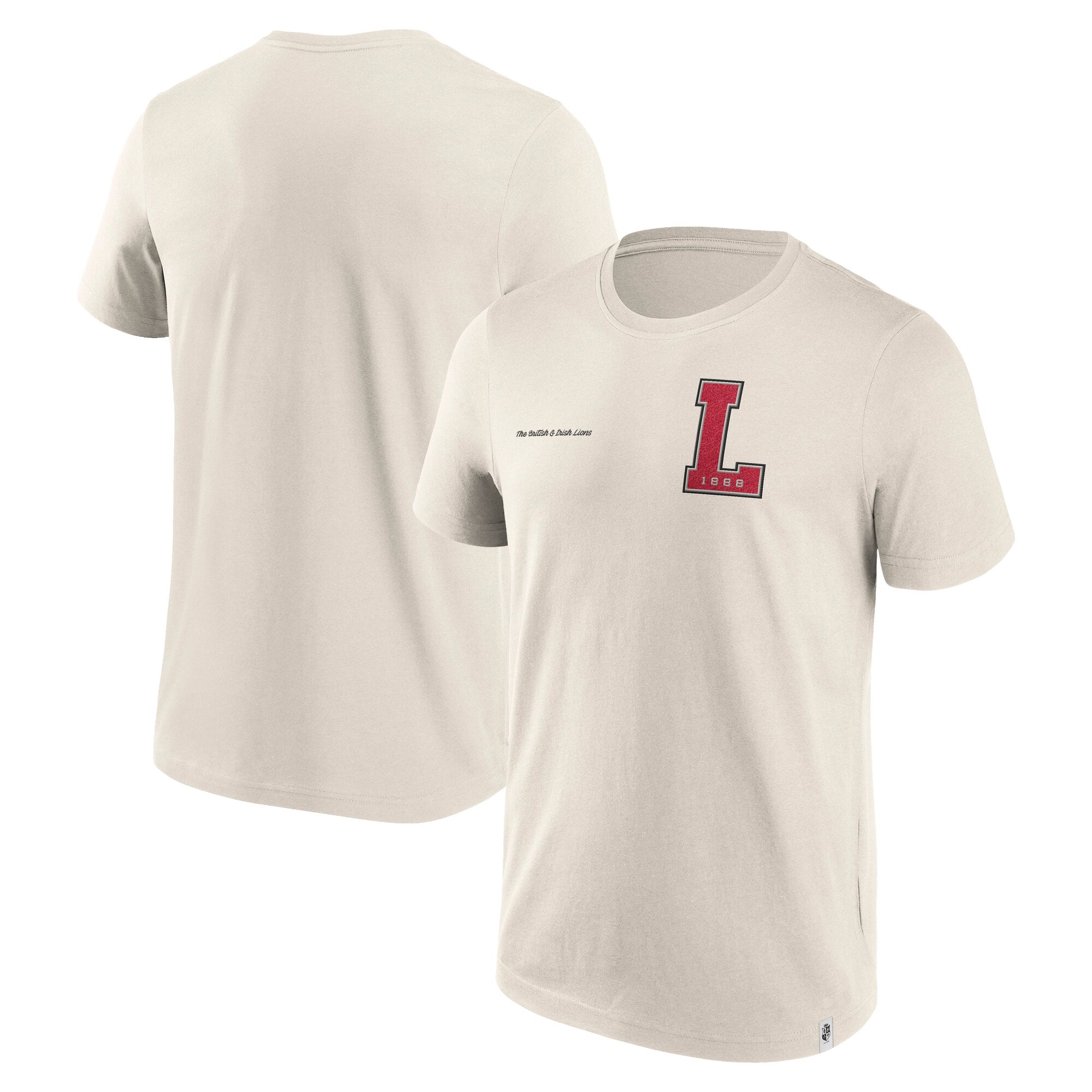 Camiseta con gráfico Campus Icons de los British & Irish Lions - Blanco roto: retailer-supplied image