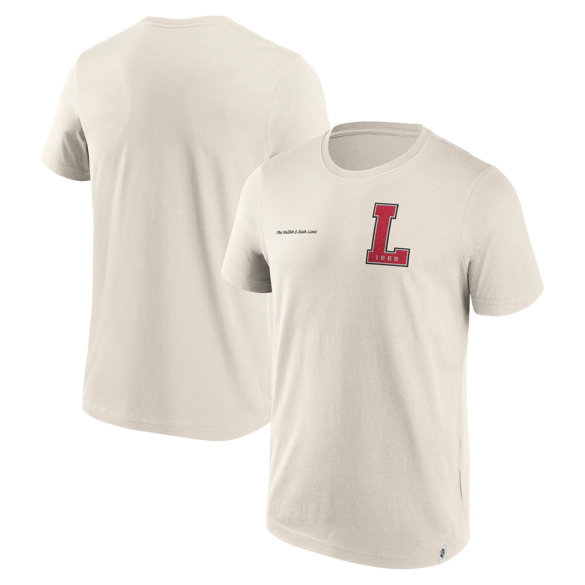 T-shirt con grafica British & Irish Lions Campus Icons - Bianco sporco