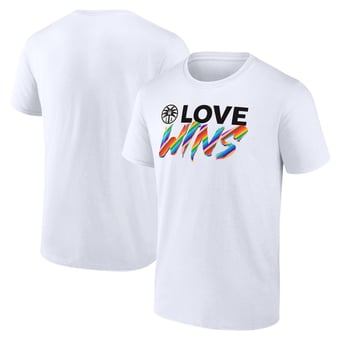Men's White Los Angeles Sparks Love Wins T-Shirt