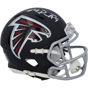 Michael Penix Jr. Atlanta Falcons Autographed Riddell Speed Mini Helmet
