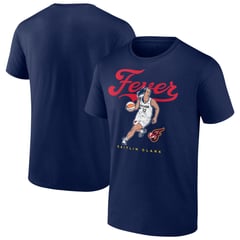 Men's Caitlin Clark Navy Indiana Fever Motion T-Shirt