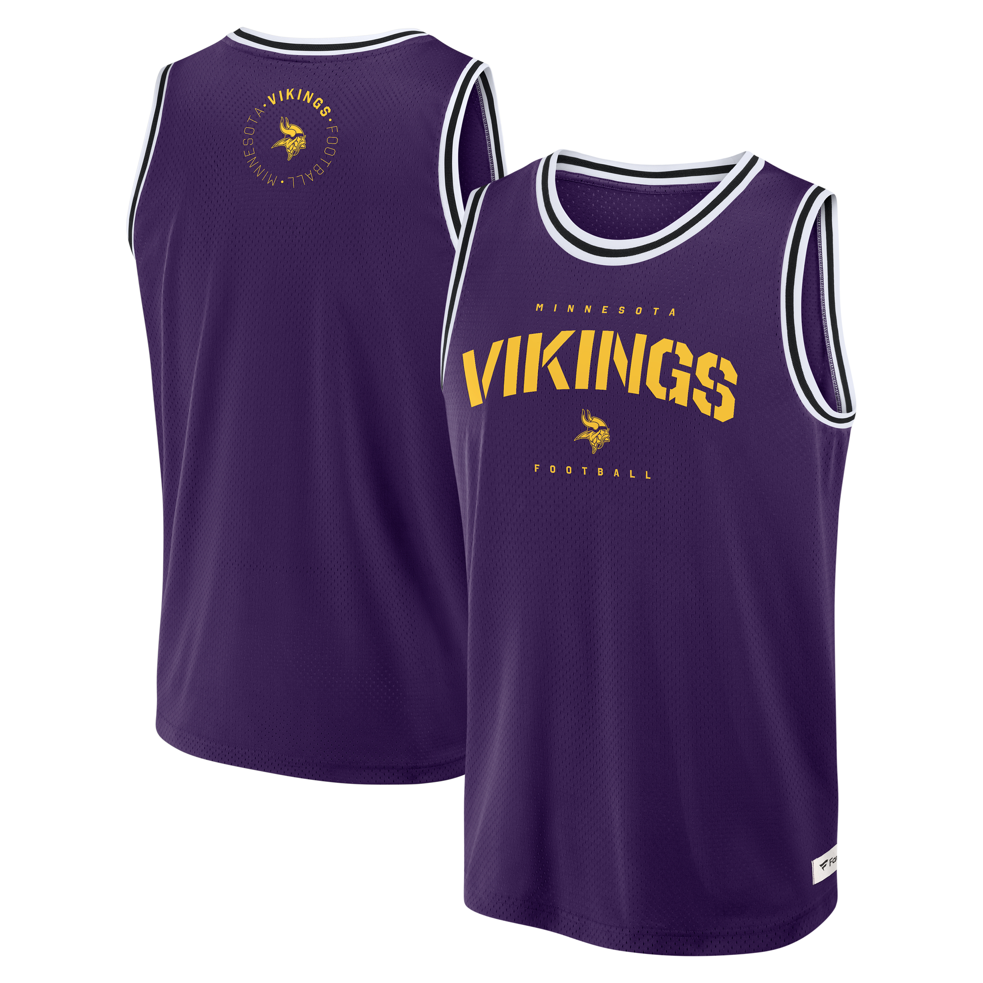 Men's Fanatics Purple Minnesota Vikings Elements Future Ground Jersey Tank Top