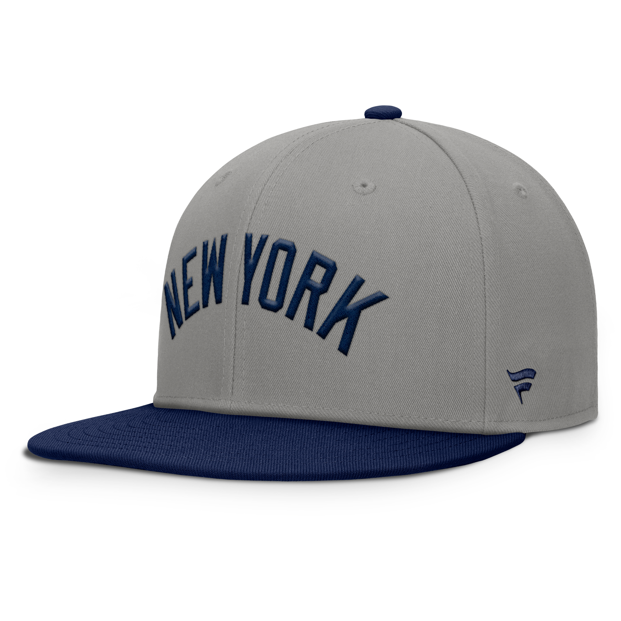 Men’s Fanatics Gray/Navy New York Yankees Clubhouse Dugout Fitted Hat Men’s Fanatics Gray/Navy New York Yankees Clubhouse Dugout Fitted Hat