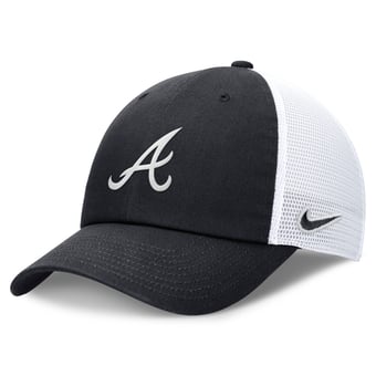 Women's Nike Navy/White Atlanta Braves Club Trucker Adjustable Hat