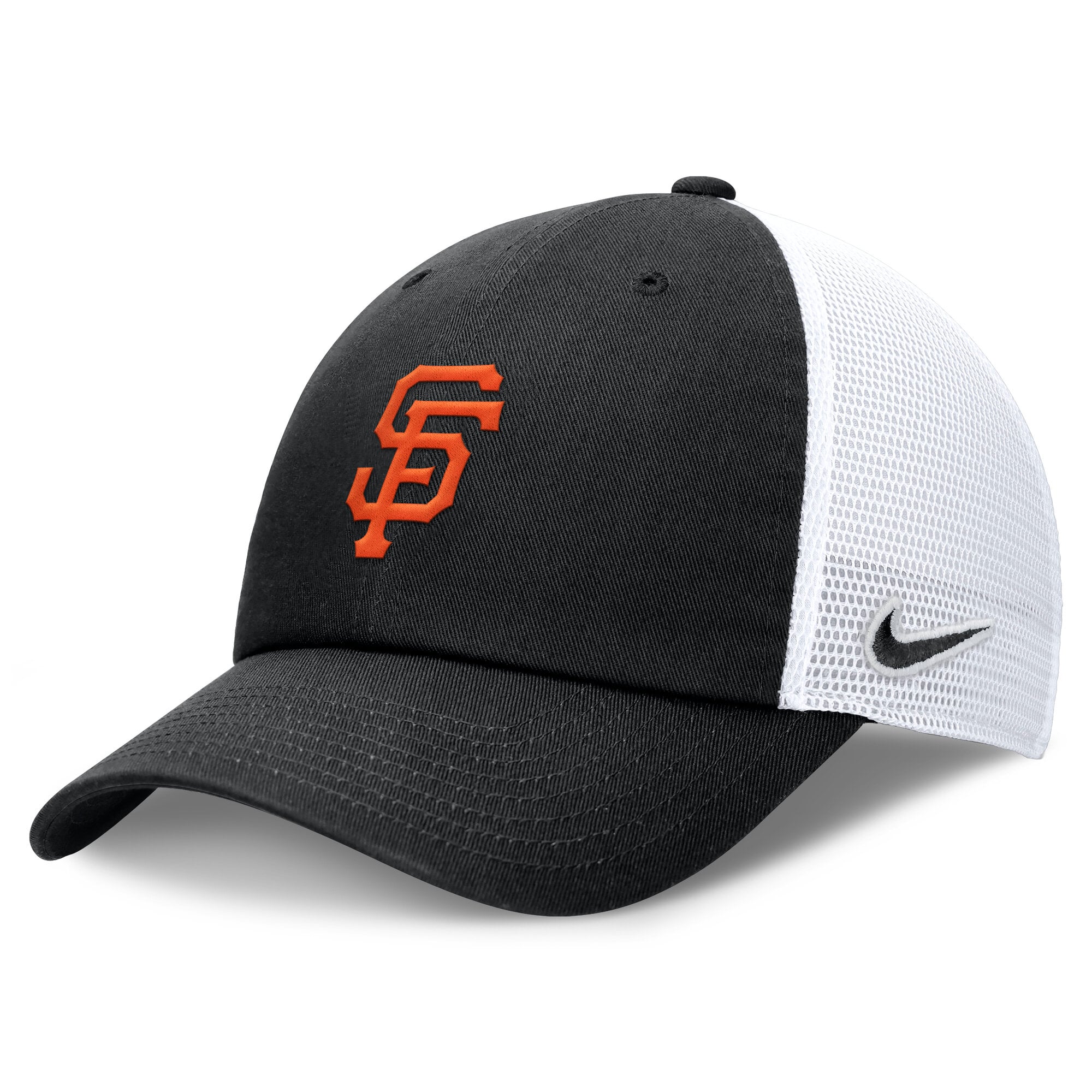 Women's Nike Black/White San Francisco Giants Club Trucker Adjustable Hat