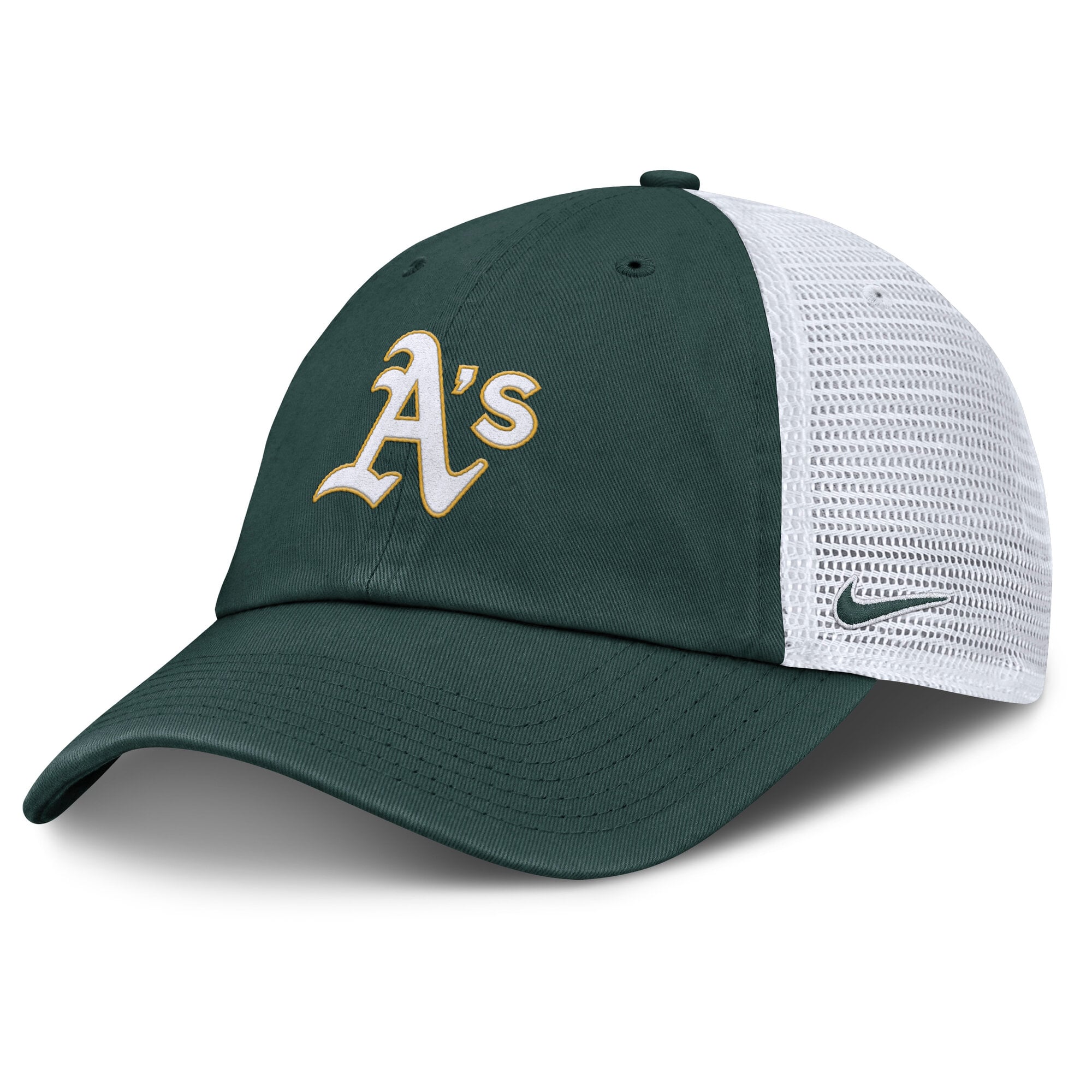 Men's Nike Green/White Athletics Club Trucker Adjustable Hat