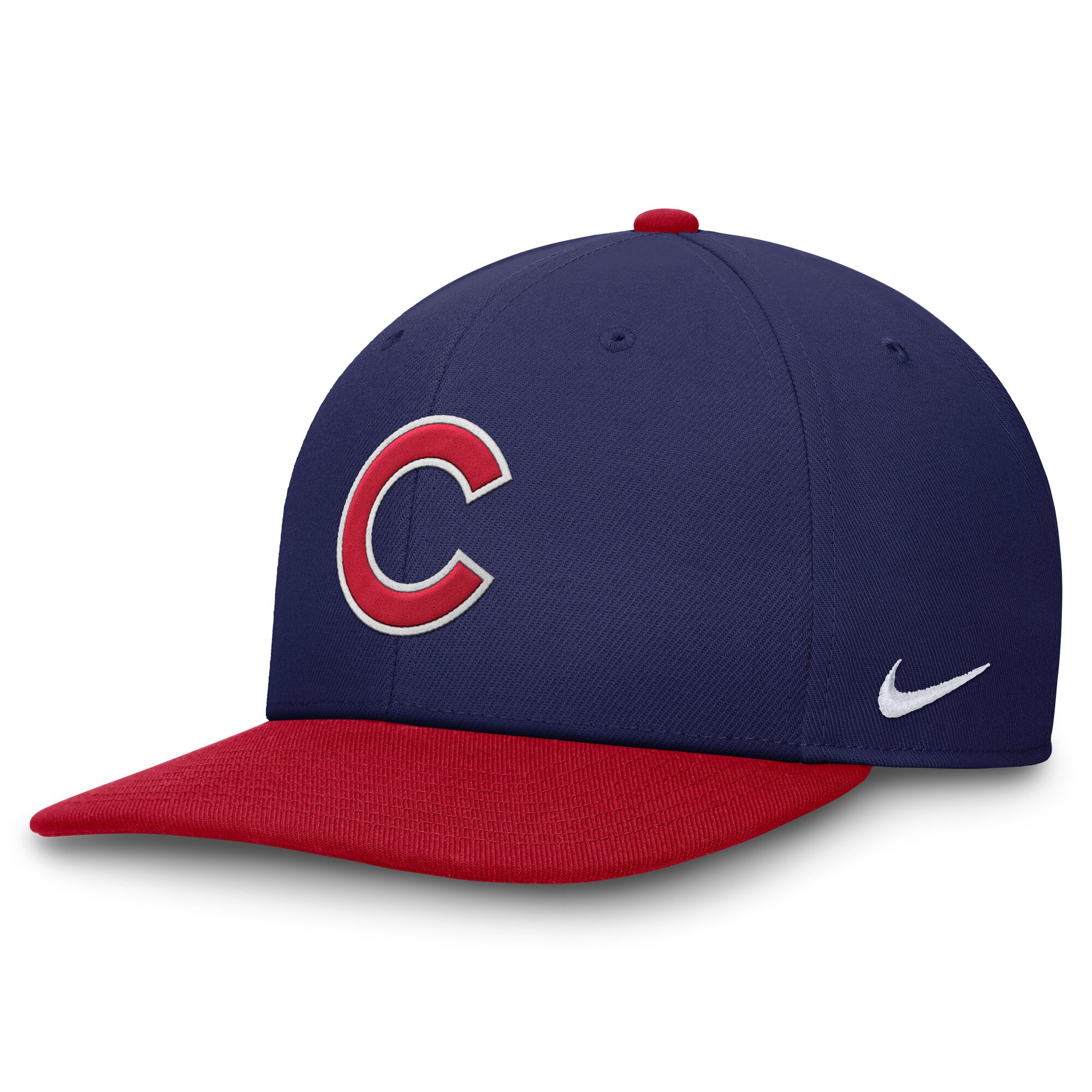 Men's Nike Royal/Red Chicago Cubs Pro Dri-FIT Snapback Hat