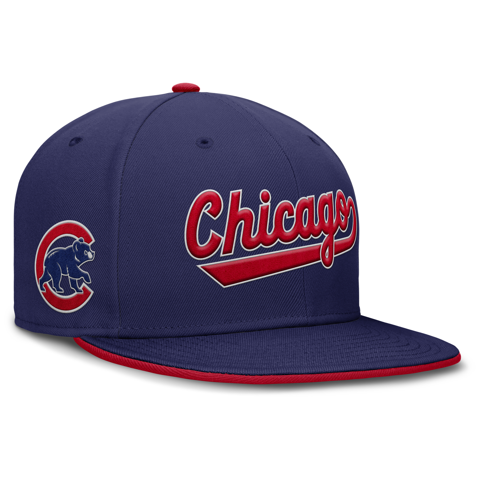 Men's Nike Royal Chicago Cubs True Performance Fitted Hat