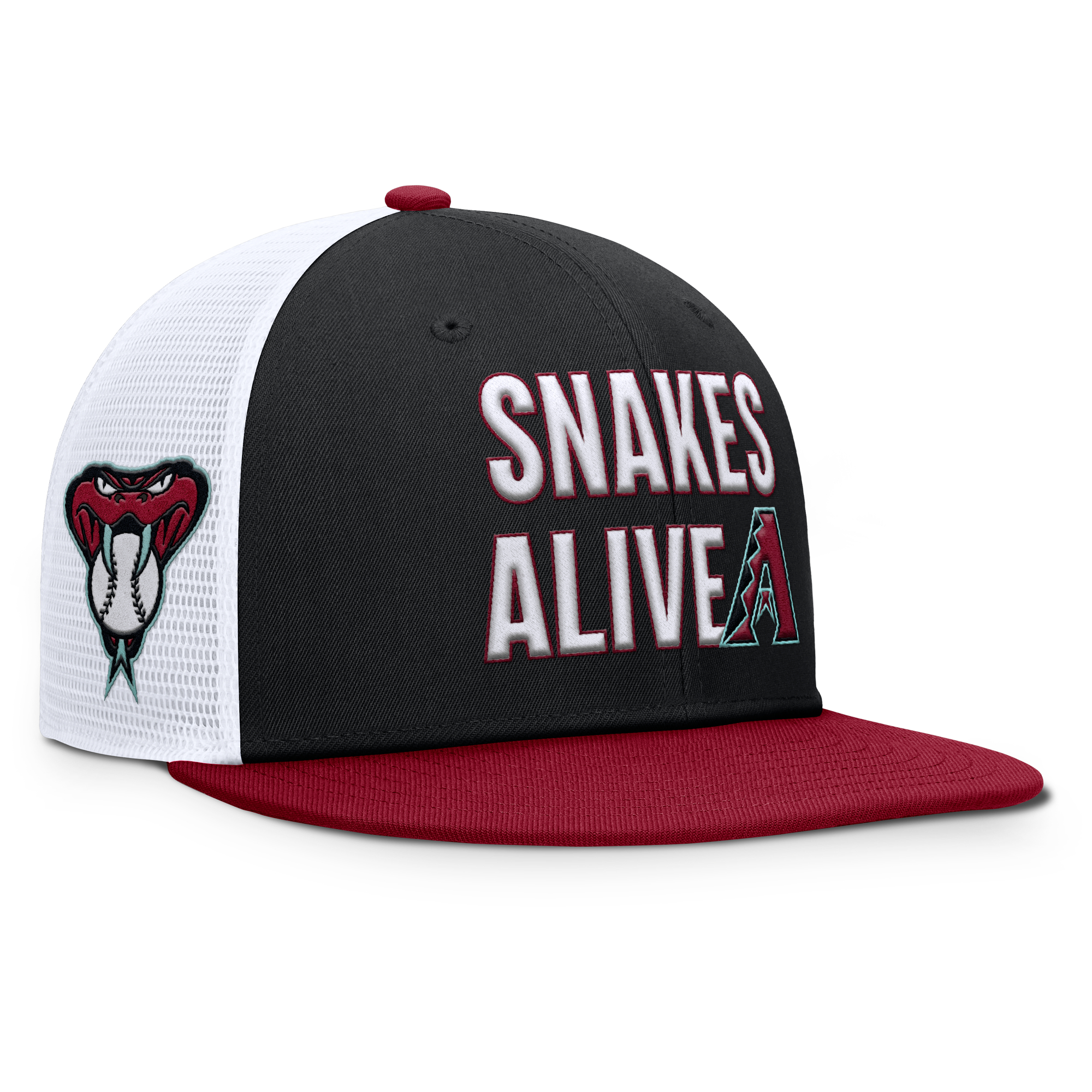Men's Nike Black Arizona Diamondbacks Pro Trucker Snapback Hat
