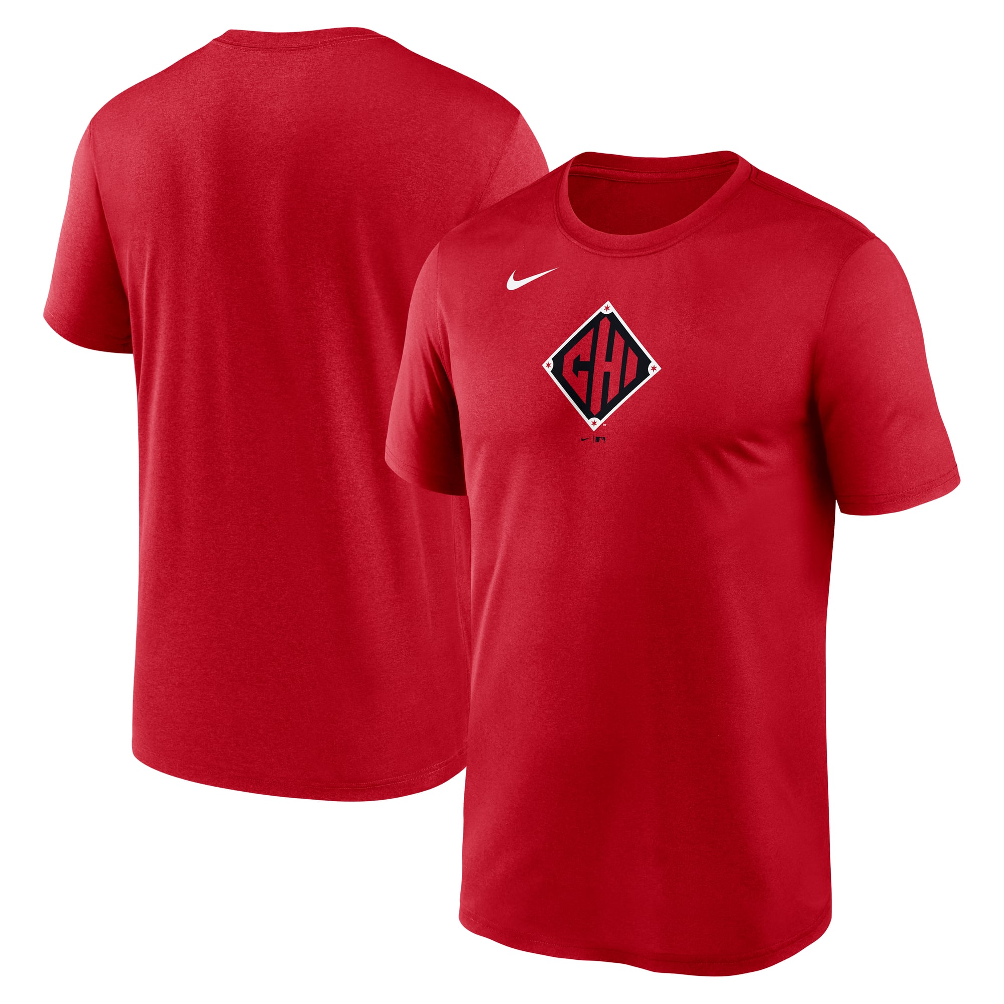 Men's Nike Red Chicago White Sox 2025 City Connect Legend Team Phrase Script Performance T-Shirt