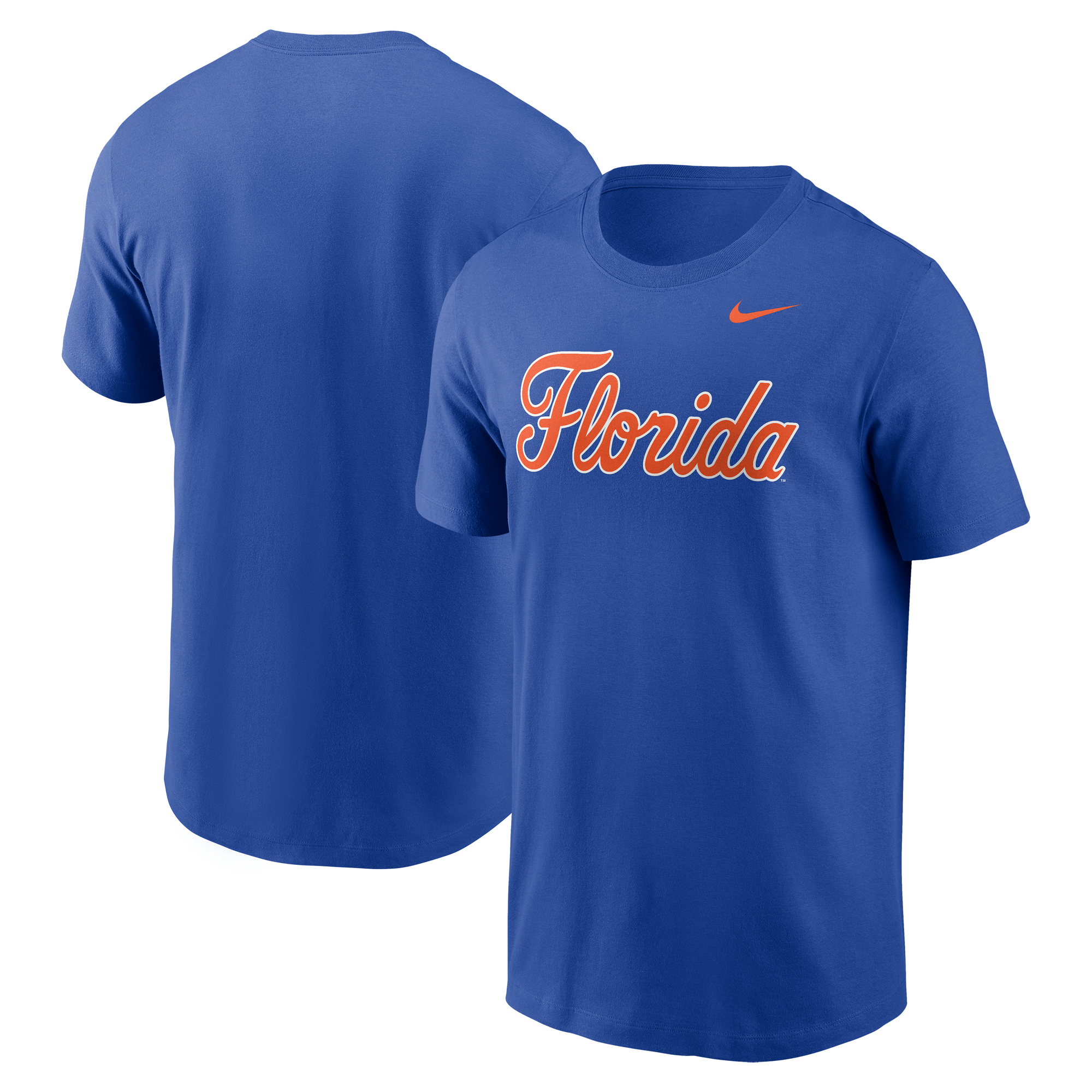 Men’s Nike Royal Florida Gators Baseball Wordmark T-Shirt Men’s Nike Royal Florida Gators Baseball Wordmark T-Shirt