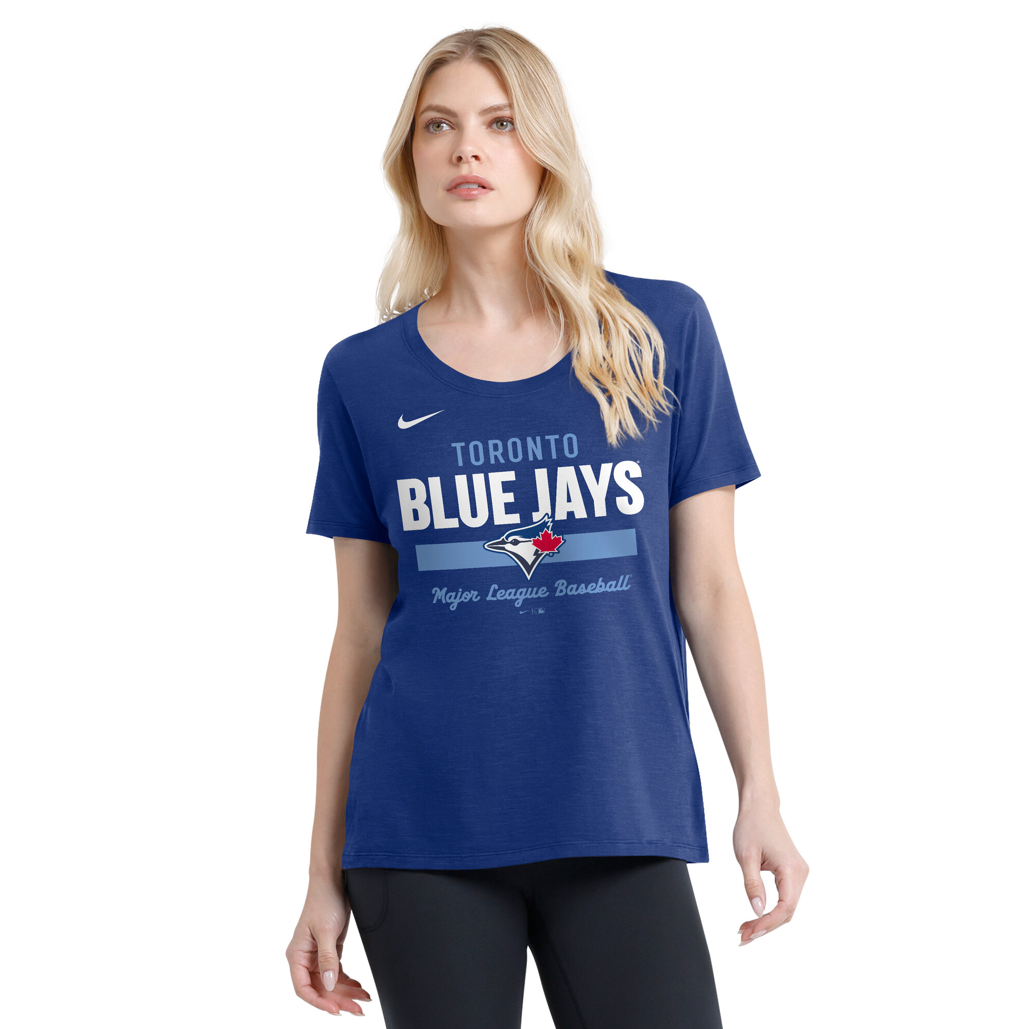 Women’s Nike Navy Toronto Blue Jays Slub Fashion Dri-FIT T-Shirt Women’s Nike Navy Toronto Blue Jays Slub Fashion Dri-FIT T-Shirt