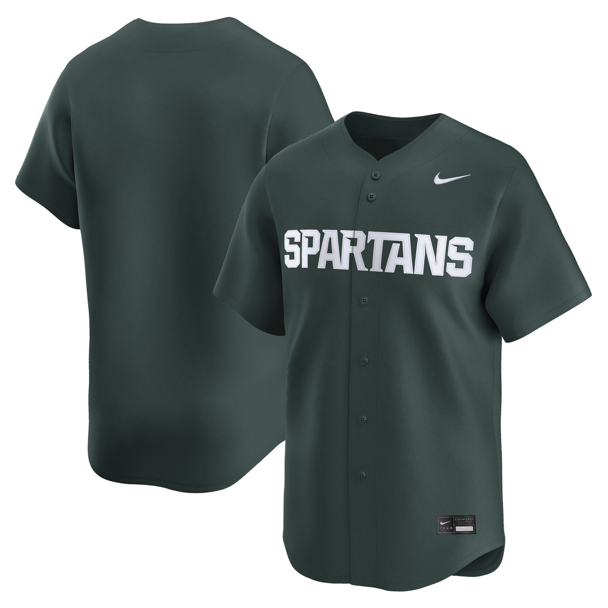 Men’s Nike Green Michigan State Spartans Baseball Limited Jersey Men’s Nike Green Michigan State Spartans Baseball Limited Jersey