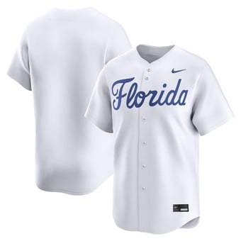 Men's Nike White Florida Gators Baseball Limited Jersey