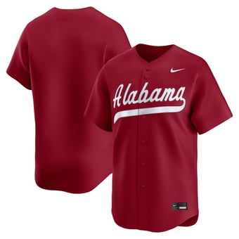 Men's Nike Crimson Alabama Crimson Tide Baseball Limited Jersey