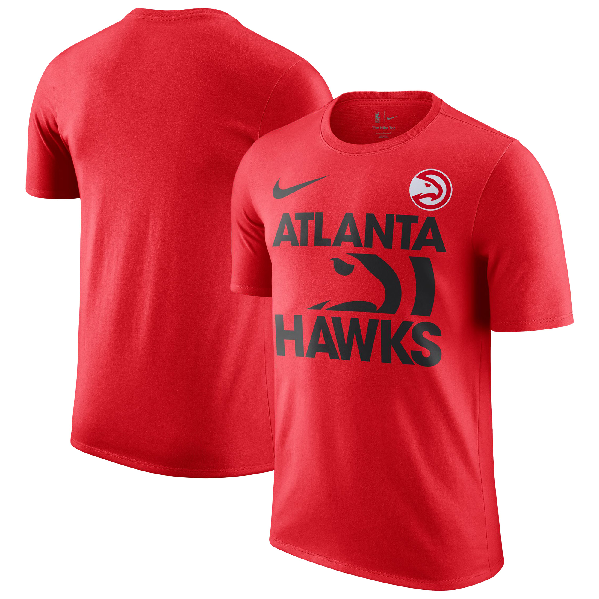 Men's Nike Red Atlanta Hawks Courtside This Is Our Year T-Shirt