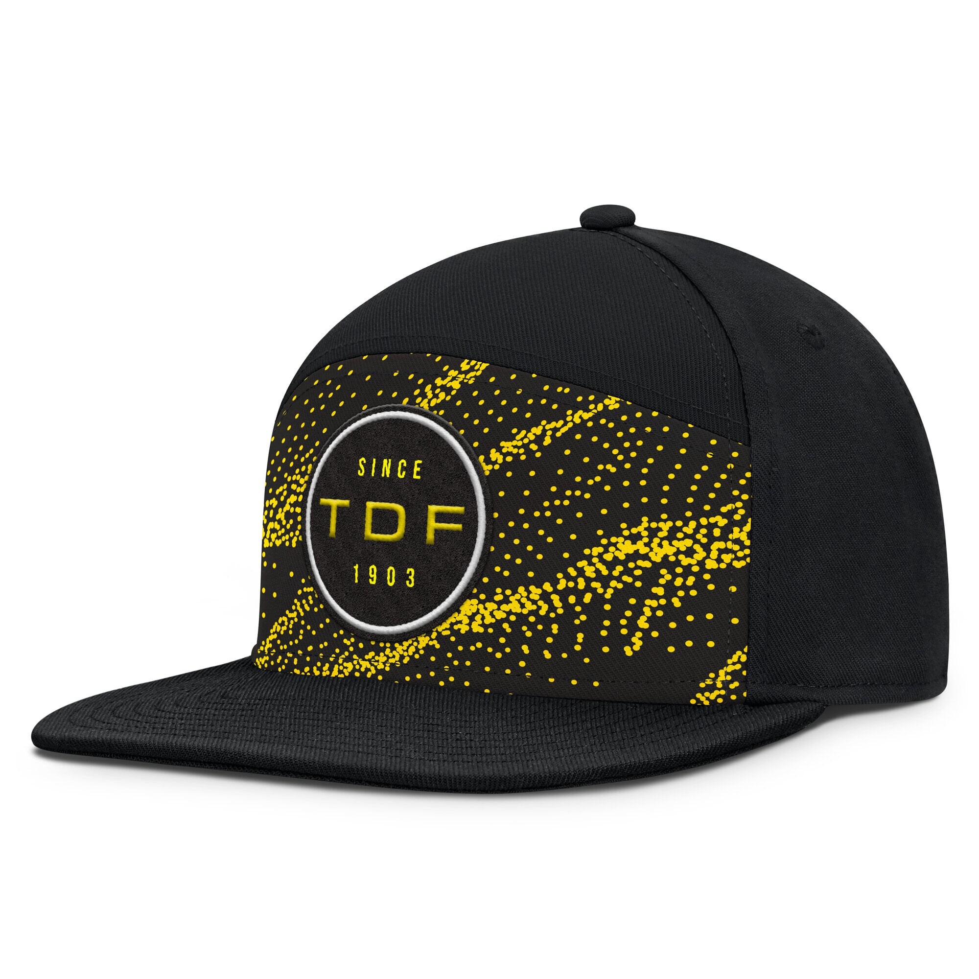 Le Tour de France Flair Structured Adjustable Flatbrim Cap - Unisex