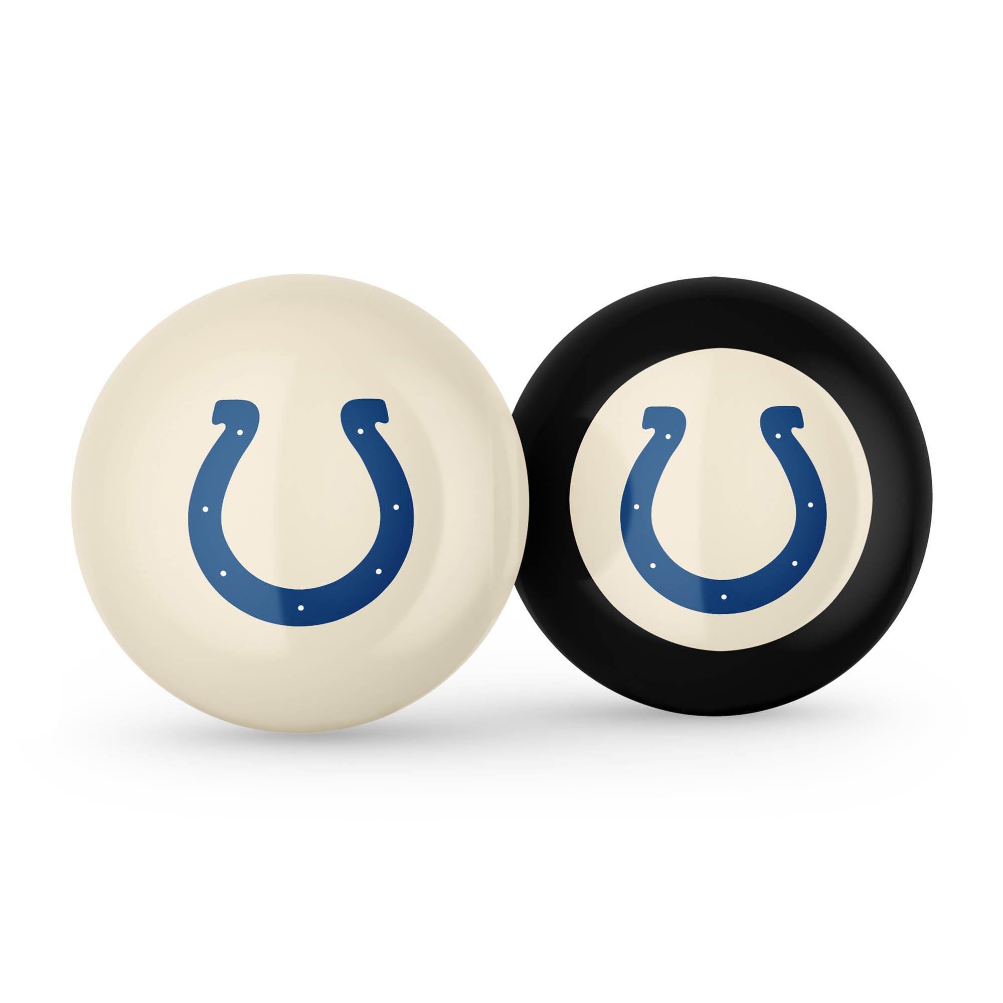Imperial Indianapolis Colts Logo Cue Ball & 8 Ball Combo Set