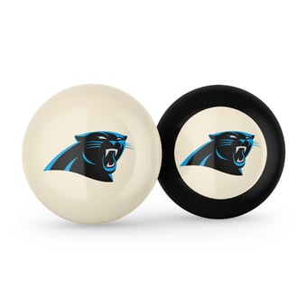Imperial Carolina Panthers Logo Cue Ball & 8 Ball Combo Set