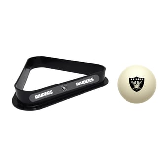 Imperial Las Vegas Raiders Cue Ball & Rack Set