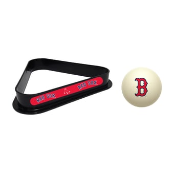 Imperial Boston Red Sox Cue Ball & Rack Set